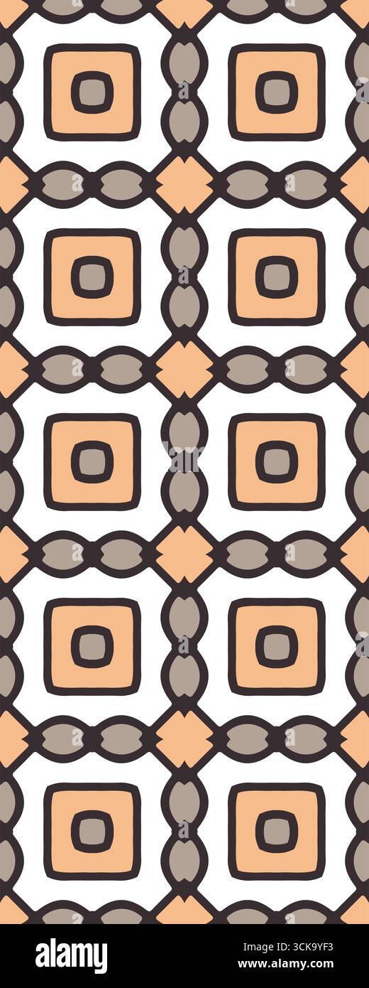 Simply modern seamless pattern Stock Vector