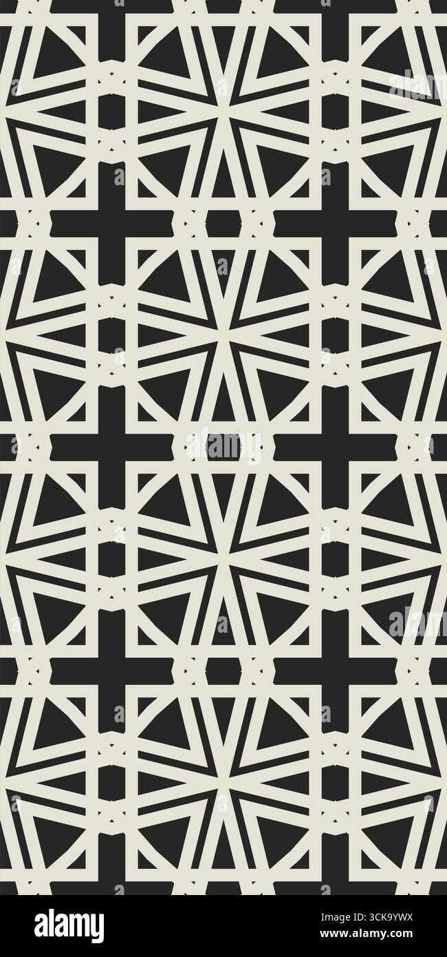 Simply modern seamless pattern Stock Vector