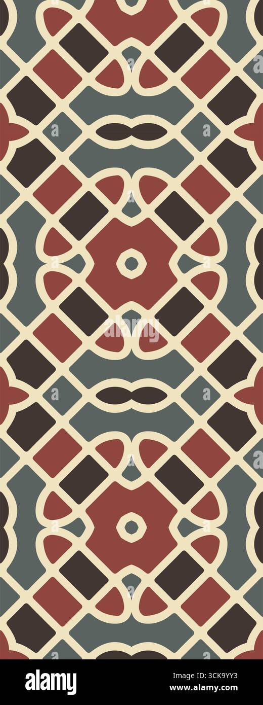 Simply modern seamless pattern Stock Vector