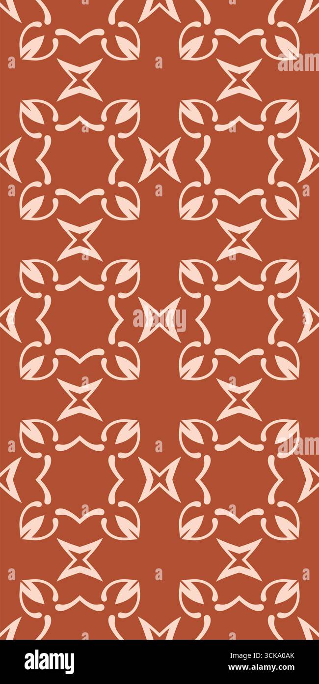 Simply modern seamless pattern Stock Vector