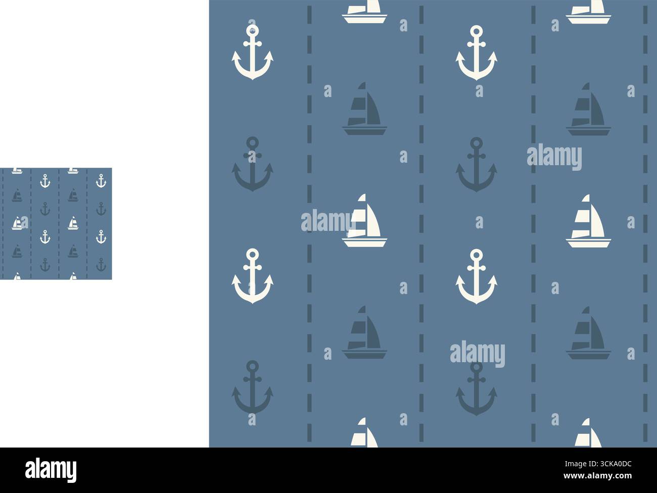 Simply modern seamless pattern Stock Vector