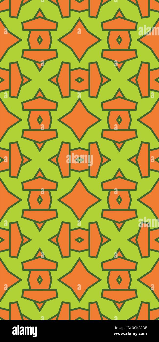 Simply modern seamless pattern Stock Vector