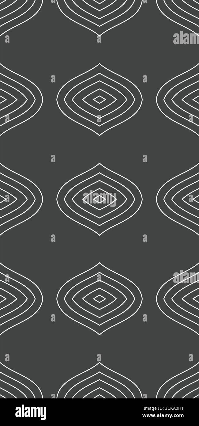 Simply modern seamless pattern Stock Vector