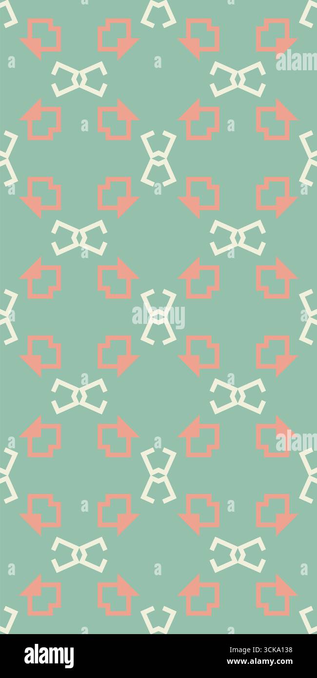 Simply modern seamless pattern Stock Vector