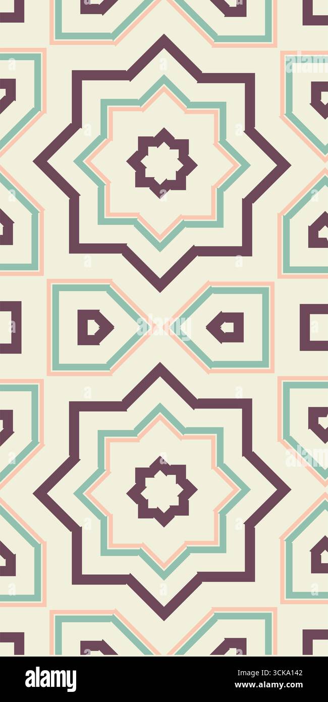 Simply modern seamless pattern Stock Vector