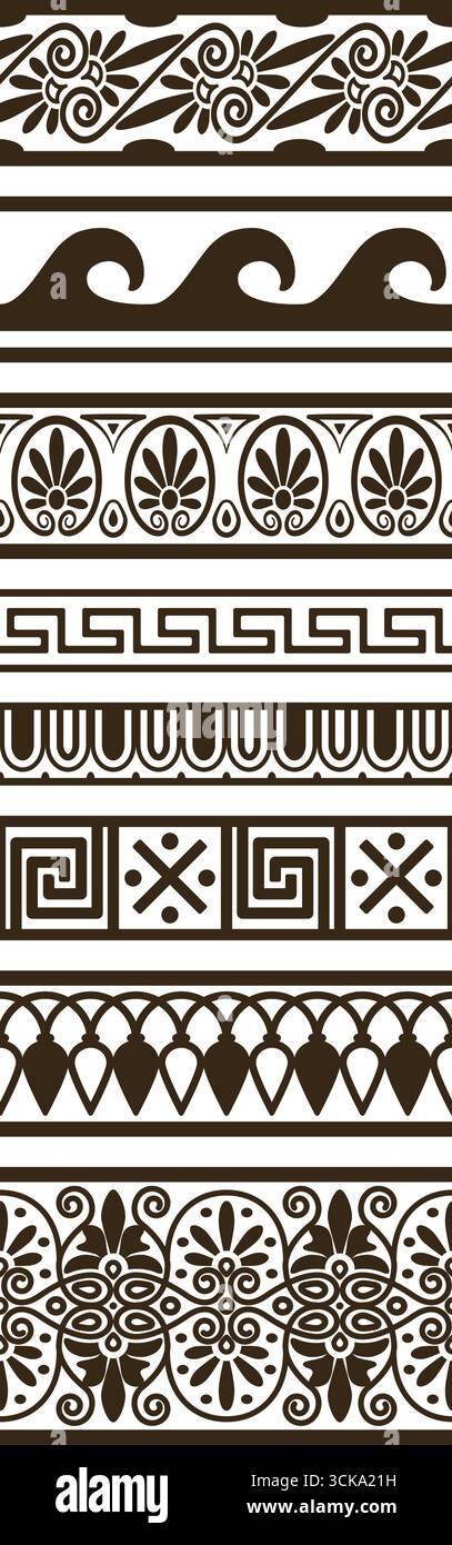 Simply modern seamless pattern Stock Vector