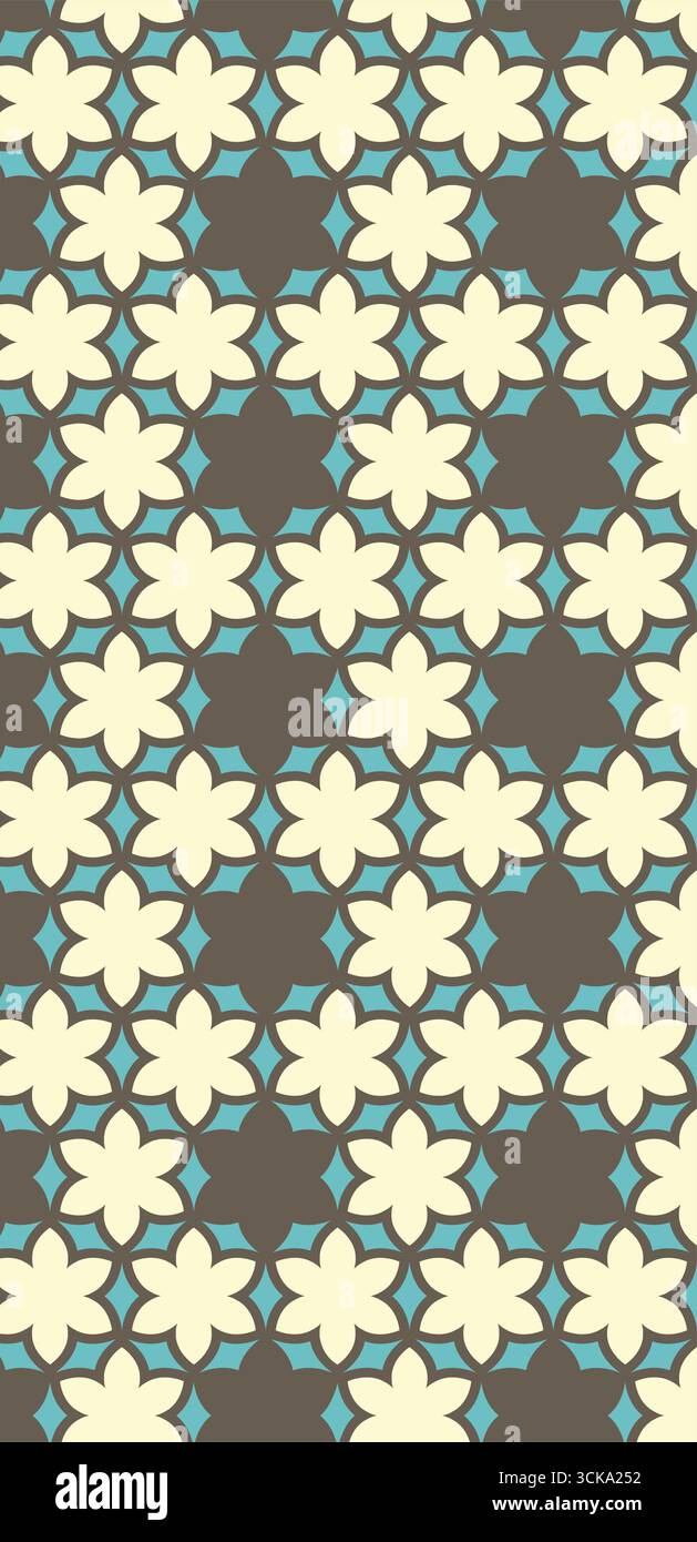 Simply modern seamless pattern Stock Vector