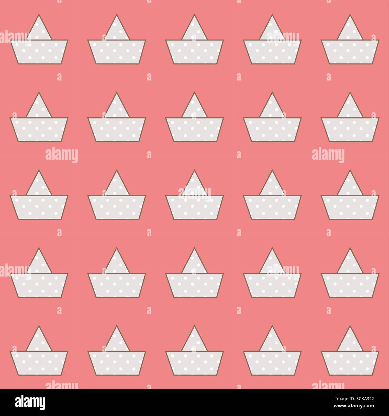Daily modern seamless pattern Stock Vector
