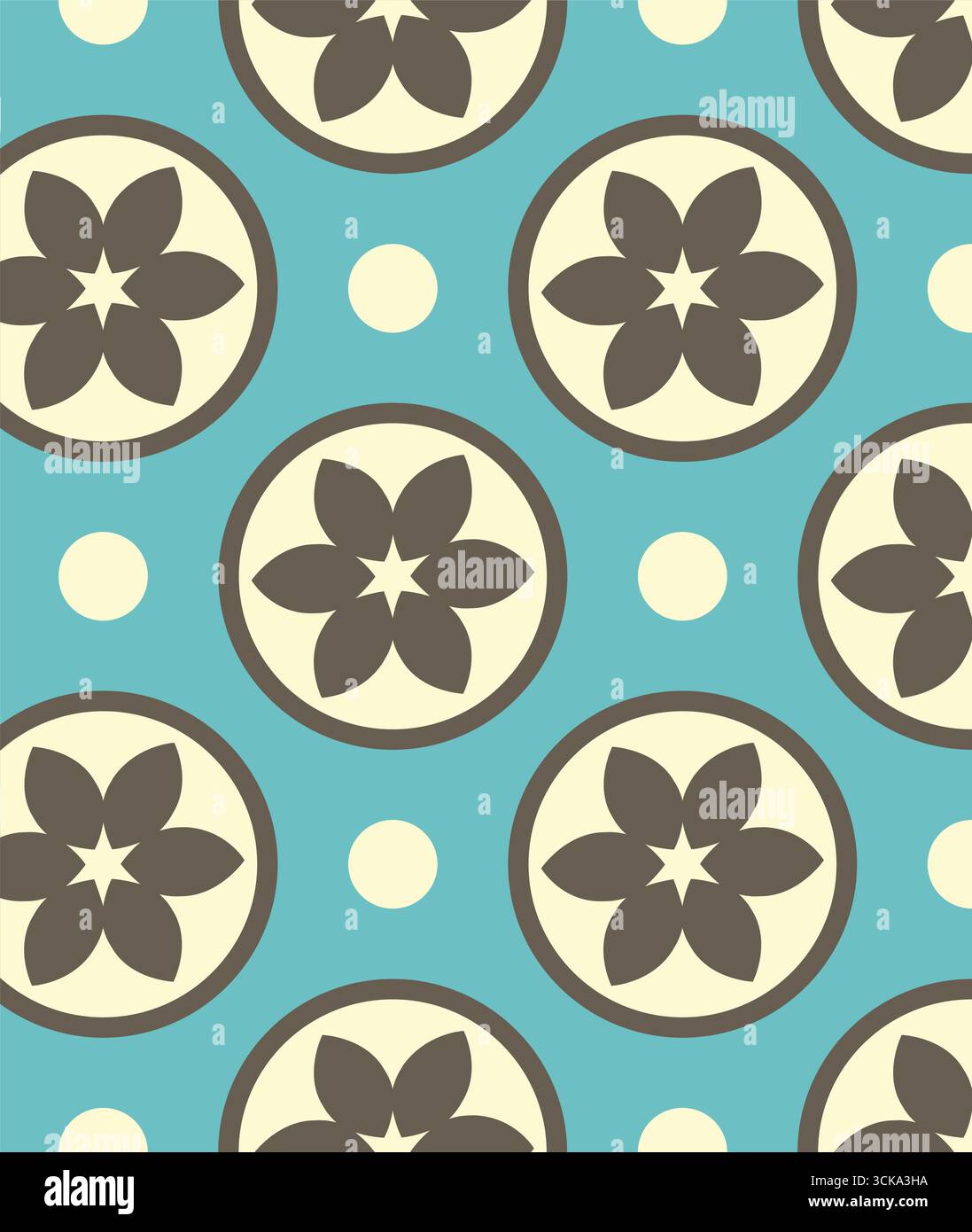 Simply modern seamless pattern Stock Vector