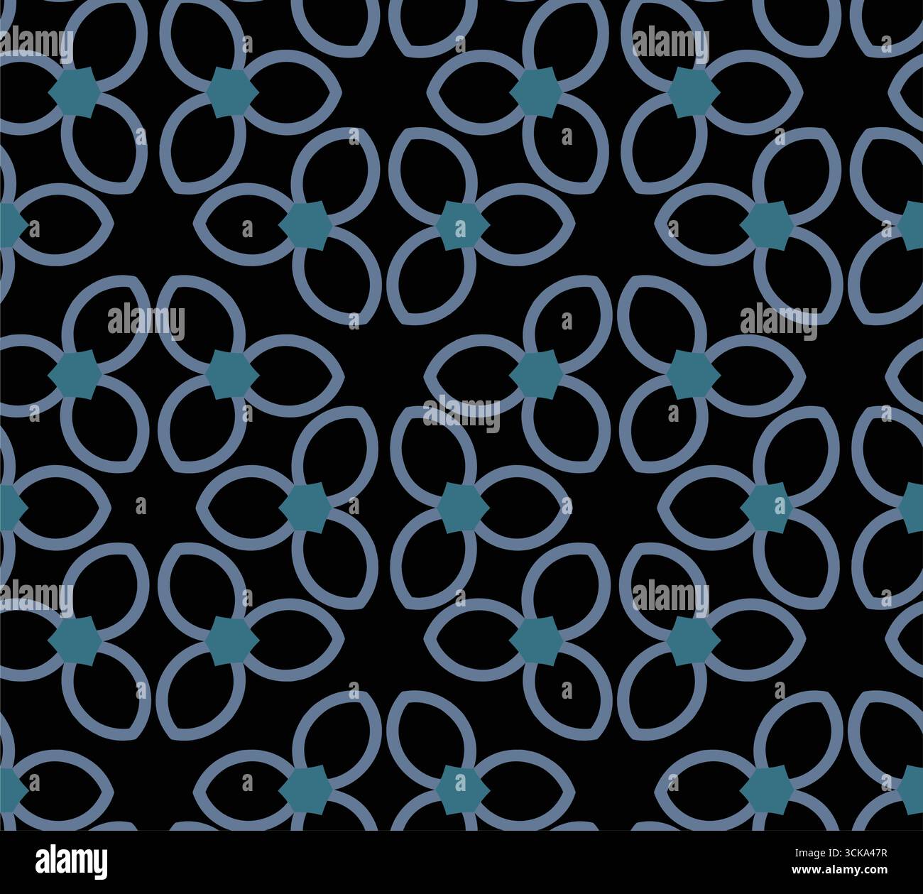 Daily modern seamless pattern Stock Vector