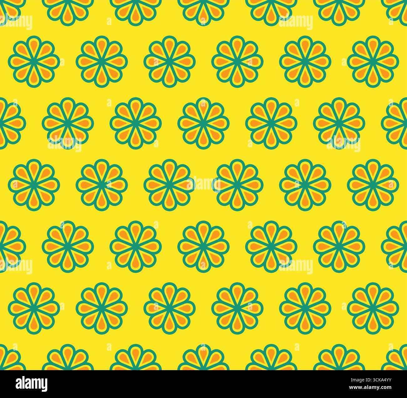 Daily modern seamless pattern Stock Vector