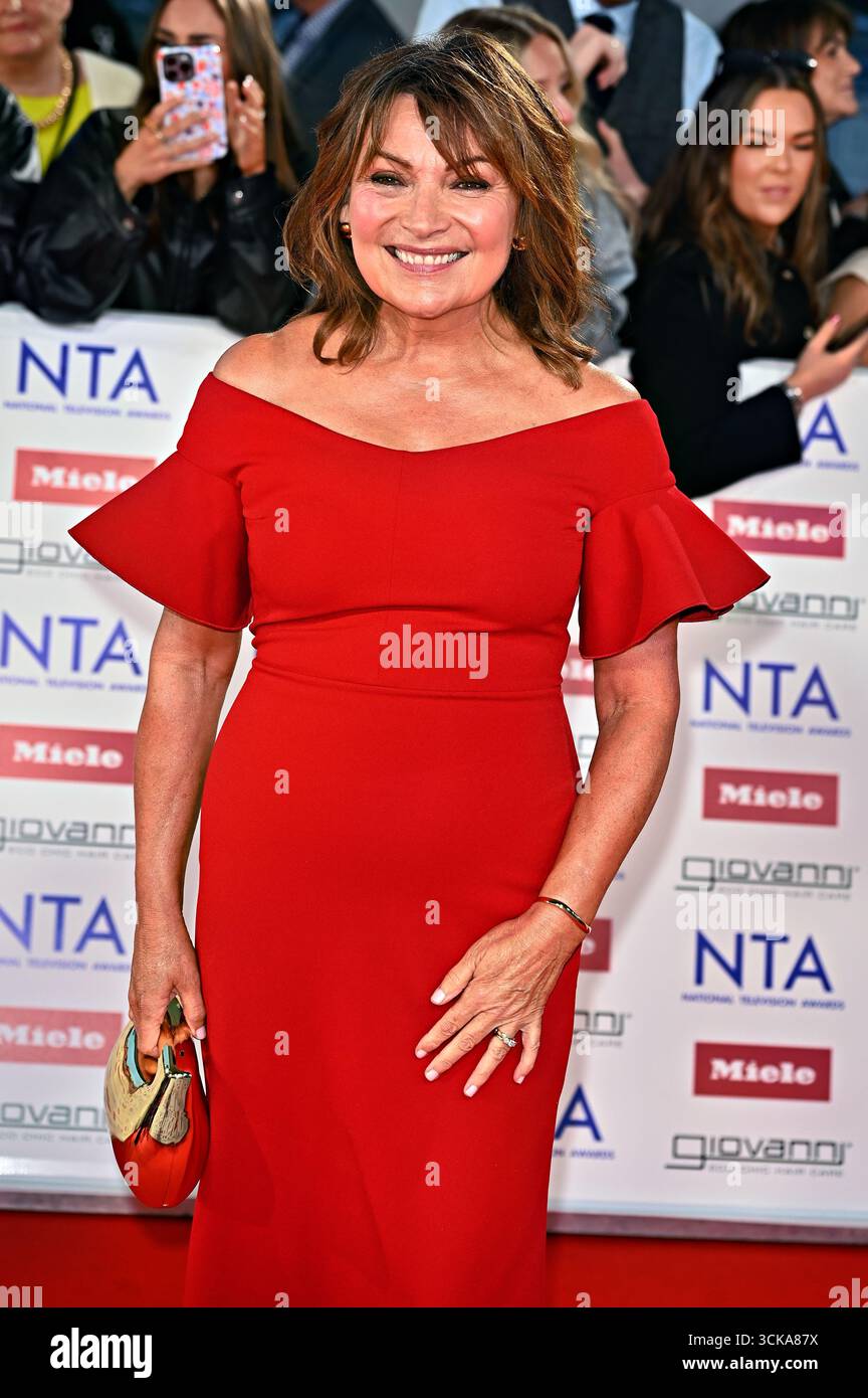 London, UK. 10th Sep, 2025. Lorraine Kelly at the National Television Awards 2025 at The O2, London, UK. (Photo by 李世惠/See Li/Picture Capital) Credit: See Li/Picture Capital/Alamy Live News Stock Photo