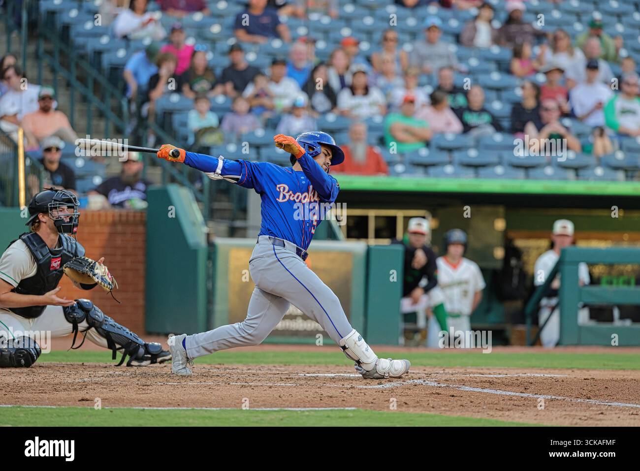 Matt Rudick Greensboro, NC: Brooklyn Cyclones designated hitter Matt Rudick (58 ...