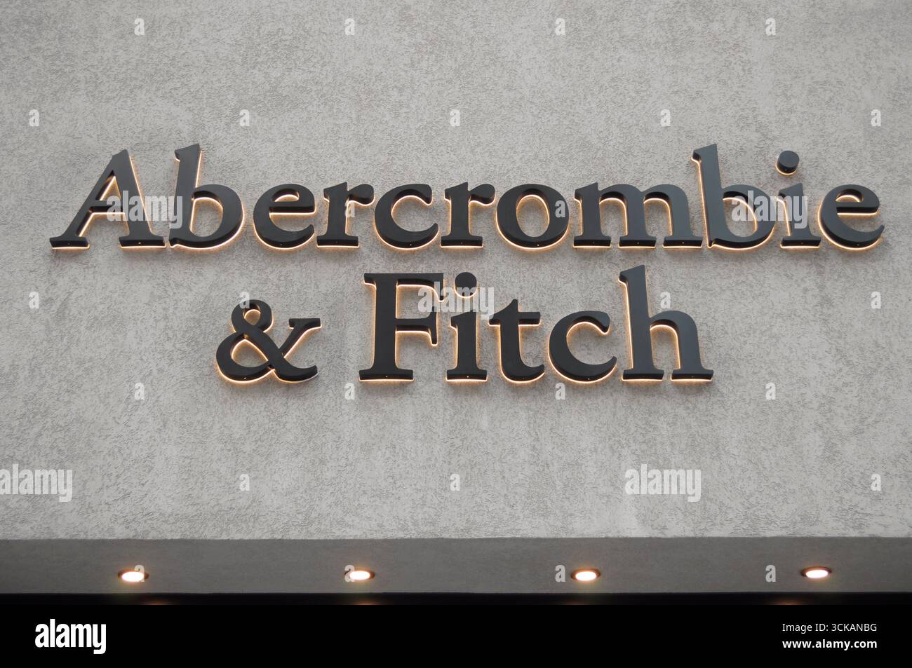 An Abercrombie & Fitch store seen. (Photo by Jimin Kim / SOPA Images ...