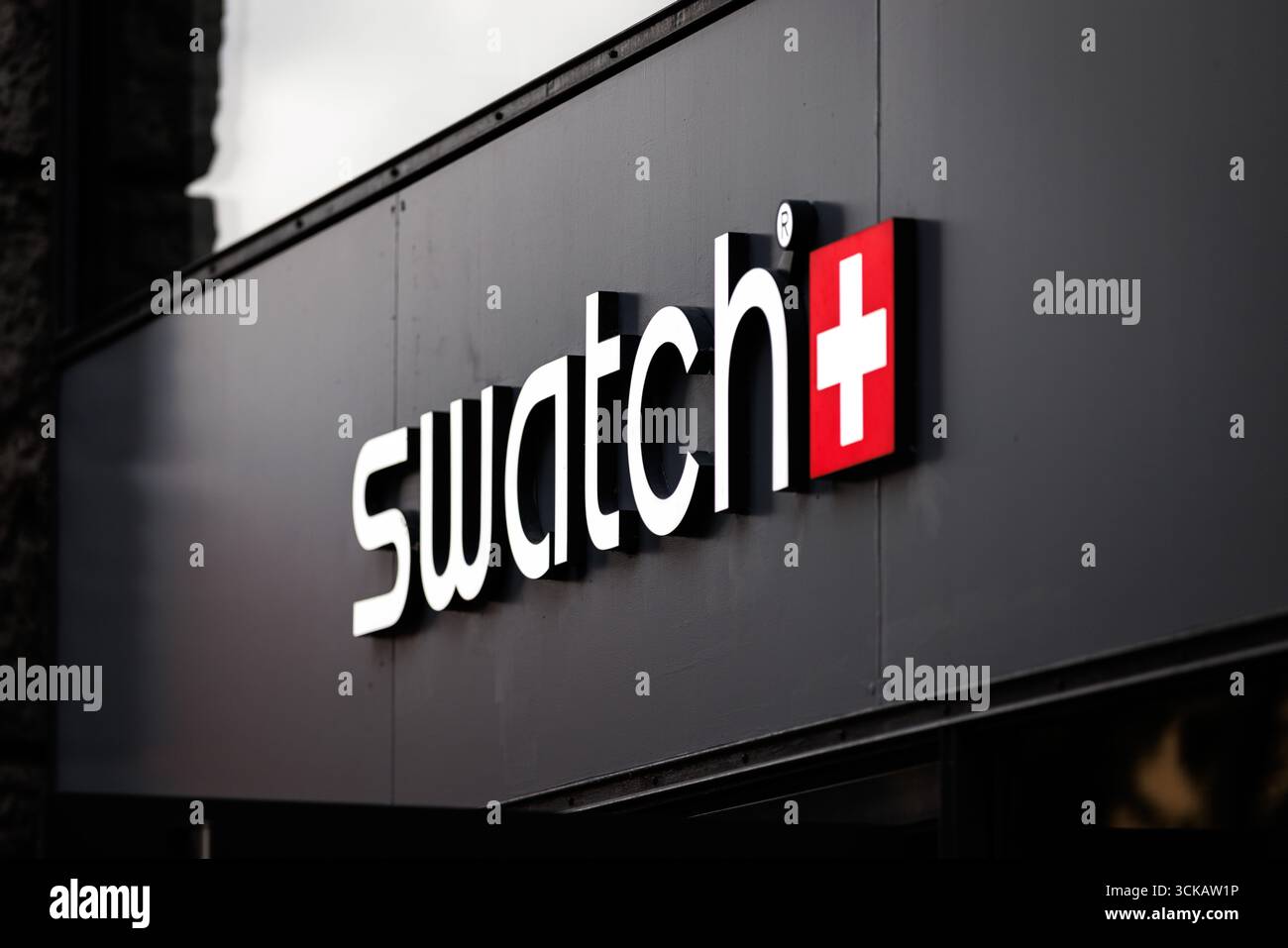 Swatch group logo hi-res stock photography and images - Alamy