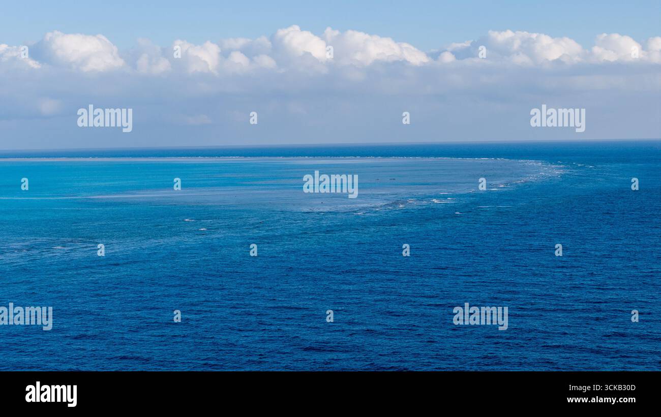 Beijing, China. 1st Mar, 2025. An aerial drone photo taken on March 1, 2025 shows the scenery of China's Huangyan Dao. With the approval of the State Council, China will establish the Huangyan Dao national nature reserve. The official website of China's central government (www.gov.cn) on Wednesday posted the State Council's approval of the request by the Ministry of Natural Resources for the establishment of the Huangyan Dao national nature reserve, agreeing to the establishment of the nature reserve. Credit: Lang Bingbing/Xinhua/Alamy Live News Stock Photo