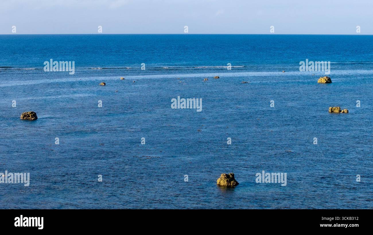 Beijing, China. 1st Mar, 2025. An aerial drone photo taken on March 1, 2025 shows reefs on China's Huangyan Dao in the South China Sea. With the approval of the State Council, China will establish the Huangyan Dao national nature reserve. The official website of China's central government (www.gov.cn) on Wednesday posted the State Council's approval of the request by the Ministry of Natural Resources for the establishment of the Huangyan Dao national nature reserve, agreeing to the establishment of the nature reserve. Credit: Lang Bingbing/Xinhua/Alamy Live News Stock Photo