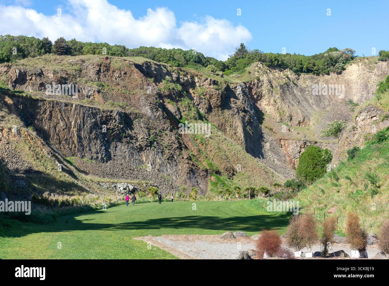 Halswell Quarry, Kennedys Bush Road, Kennedys Bush, Halswell, Christchurch (Ōtautahi), Canterbury Region, New Zealand Stock Photo