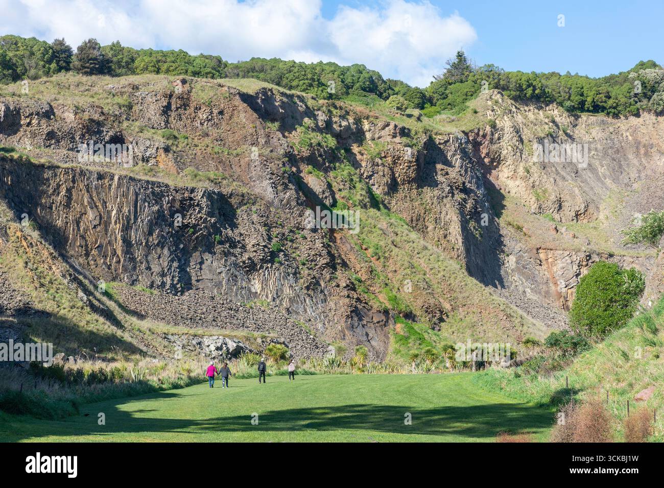 Halswell Quarry, Kennedys Bush Road, Kennedys Bush, Halswell, Christchurch (Ōtautahi), Canterbury Region, New Zealand Stock Photo