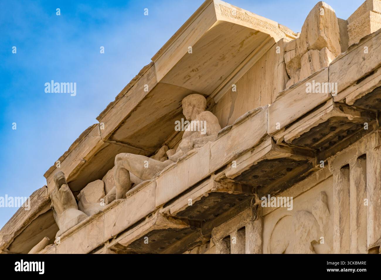 Pedient Greece pediment sculpture hi-res stock photography and images - Alamy