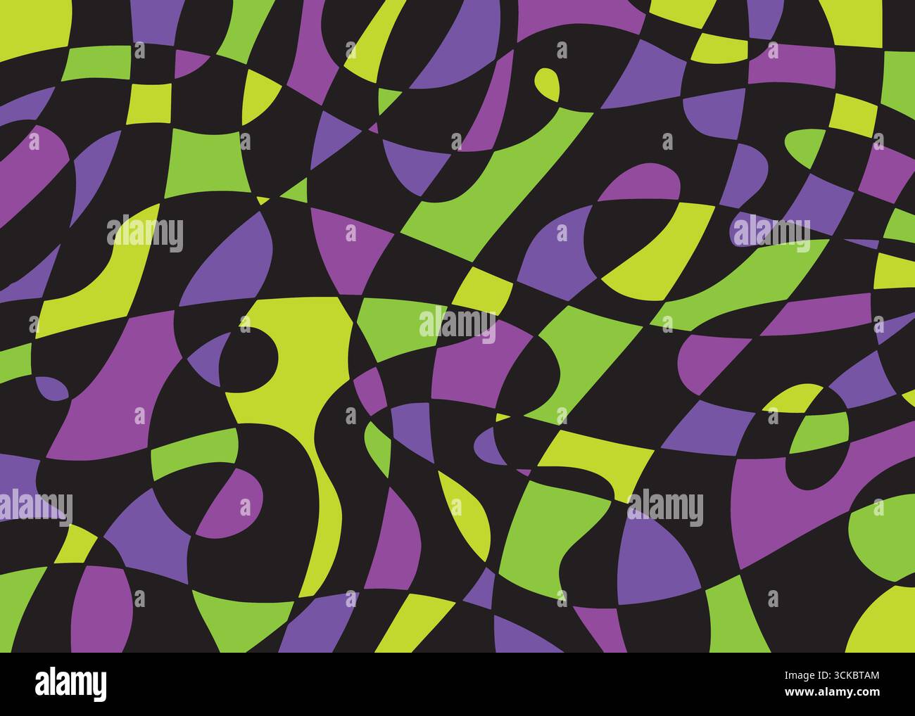Abstract line shapes art pattern background. Vector illustration art backdrop Stock Vector