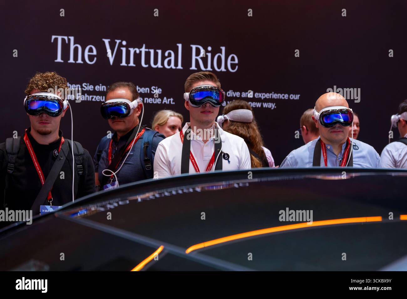 Messe Virtual Reality 10.09.2025, Messe München IAA Mobility 2025 in München im Messegelände ...