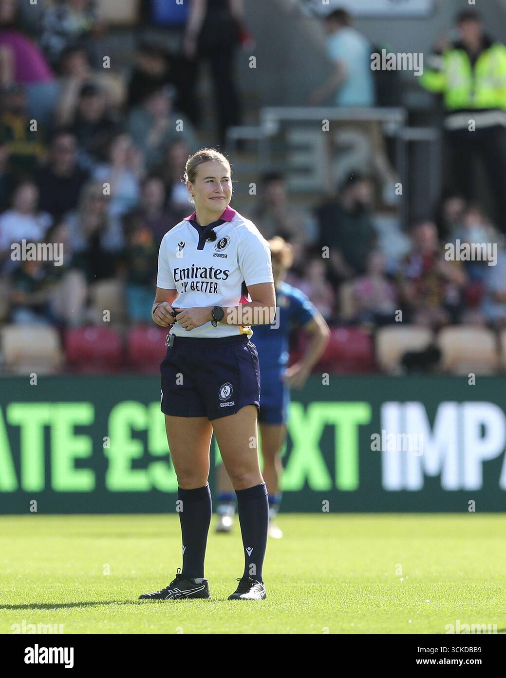 Match referee during the Women’s Rugby World Cup 2025 match between ...