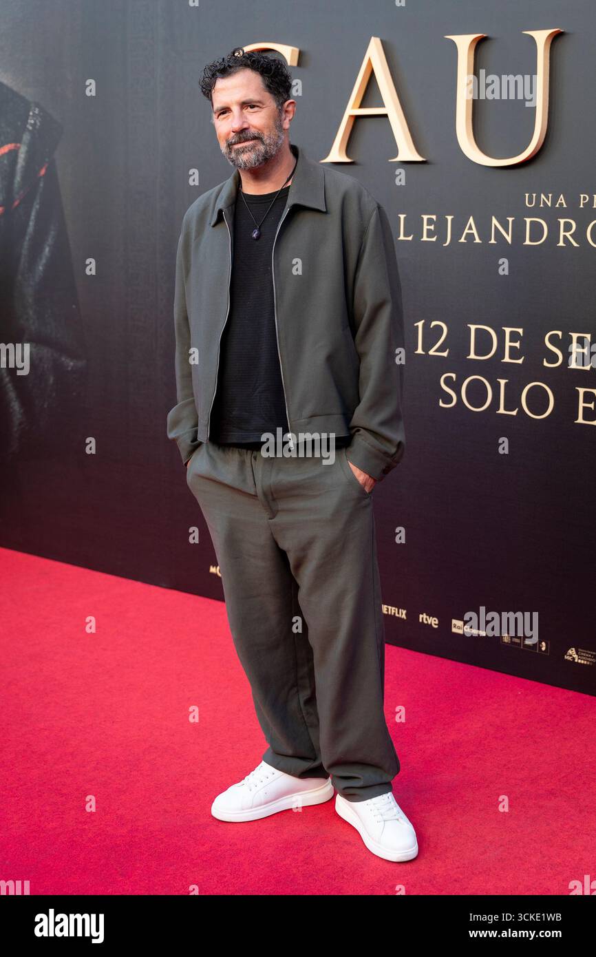 Raul Massana attends to 'El Cautivo' Premiere at Callao Cinema on ...