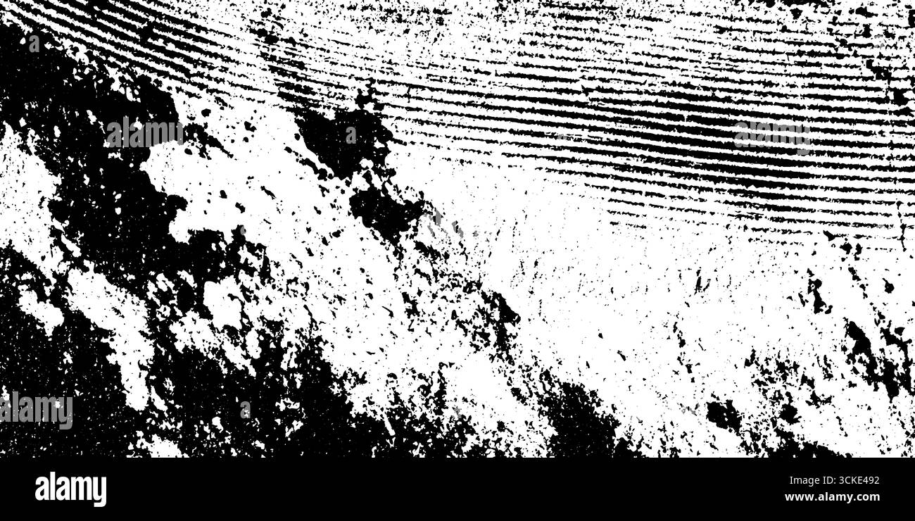 Grunge paint scrape texture with layered distressed undercoat effect ...