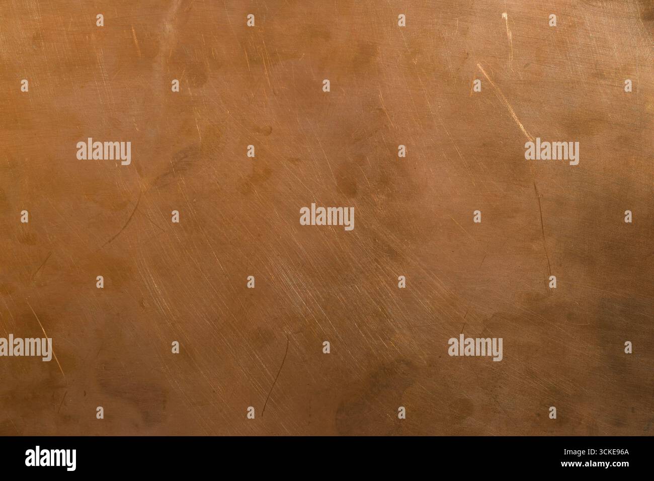 Textured copper wallpaper. Copper background for design. Copy space. Stock Photo