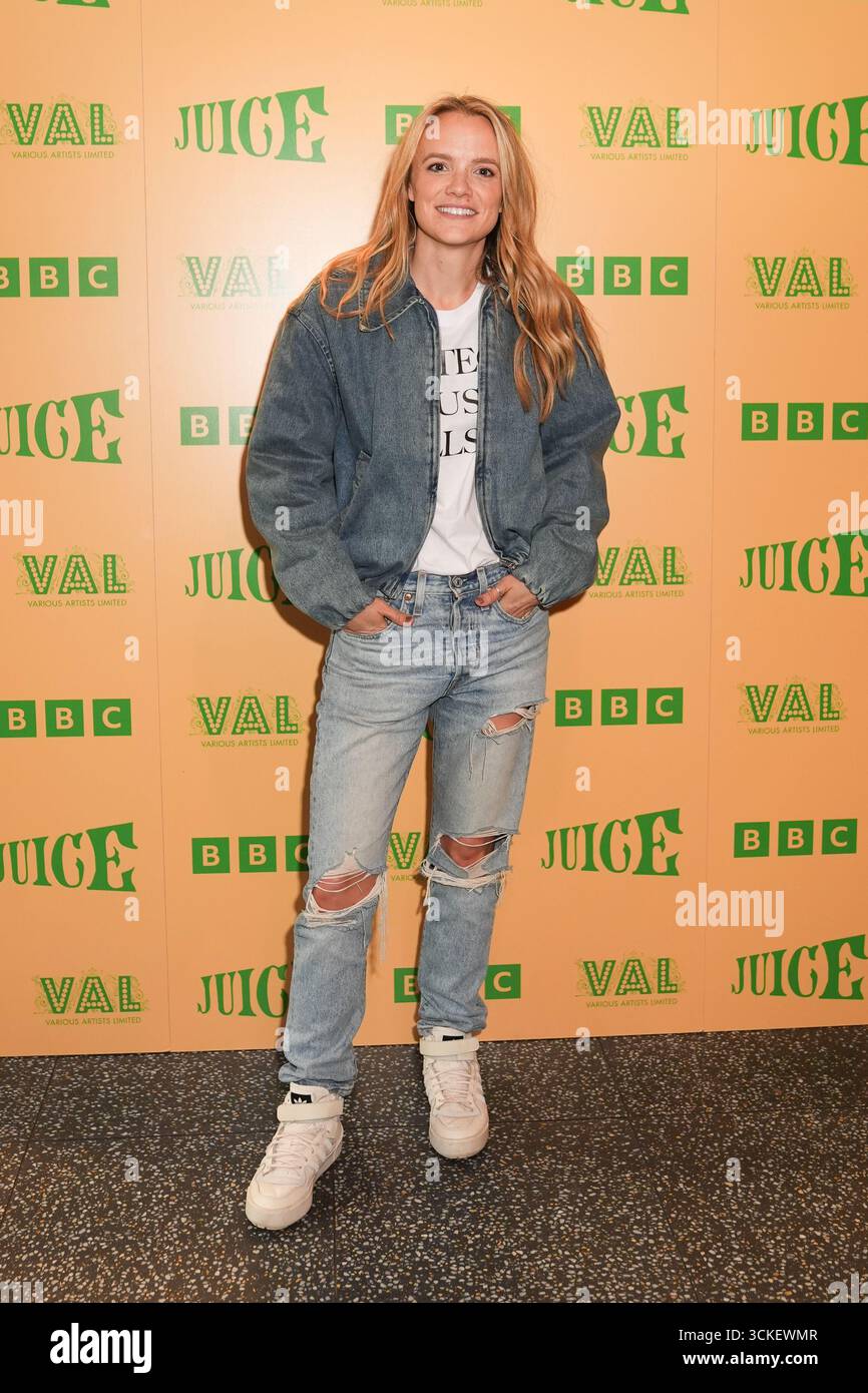 Laura Aikman at a screening for series two of the BBC programme 'Juice ...