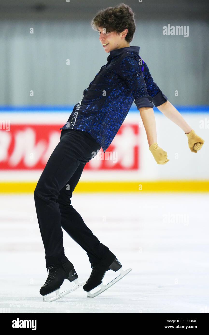 Luca Rakic Aleksa Rakic (CAN), SEPTEMBER 5, 2025 - Figure Skating : ISU Challenger ...