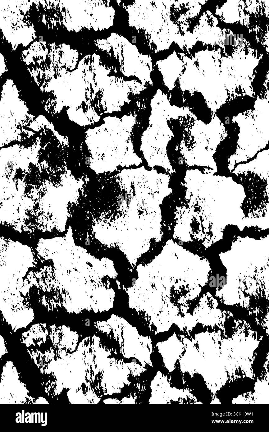 High contrast black and white grunge stencil texture for urban design ...