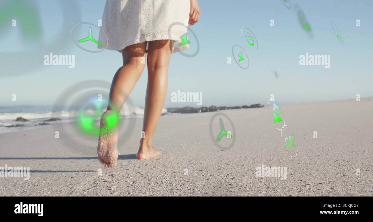 Woman in dress wading in water hi-res stock photography and images - Alamy