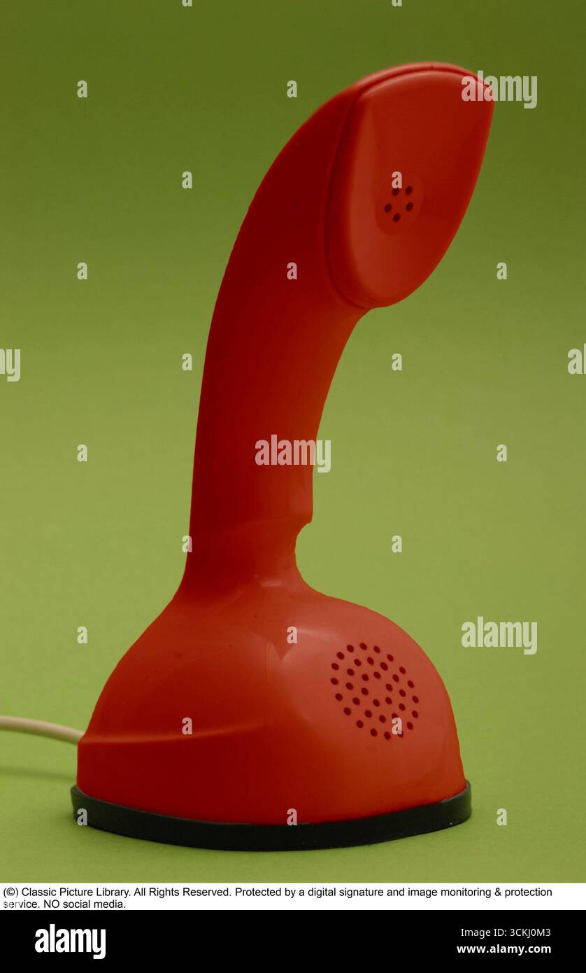 The Ericofon: the iconic one-piece plastic telephone. This innovative ...