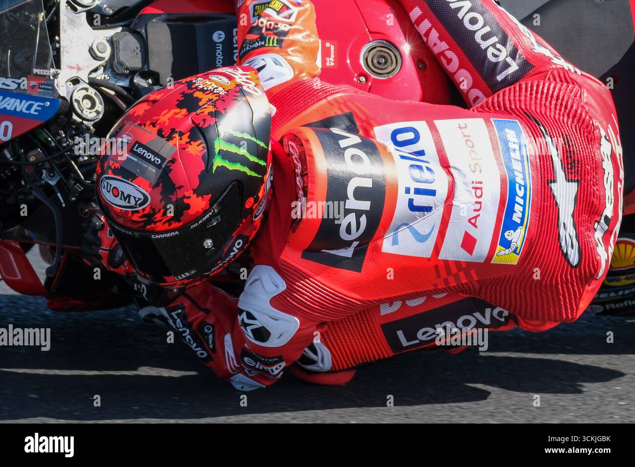 Francesco Bagnaia from Italy rides Ducati Desmosedici GP25 of Ducati ...