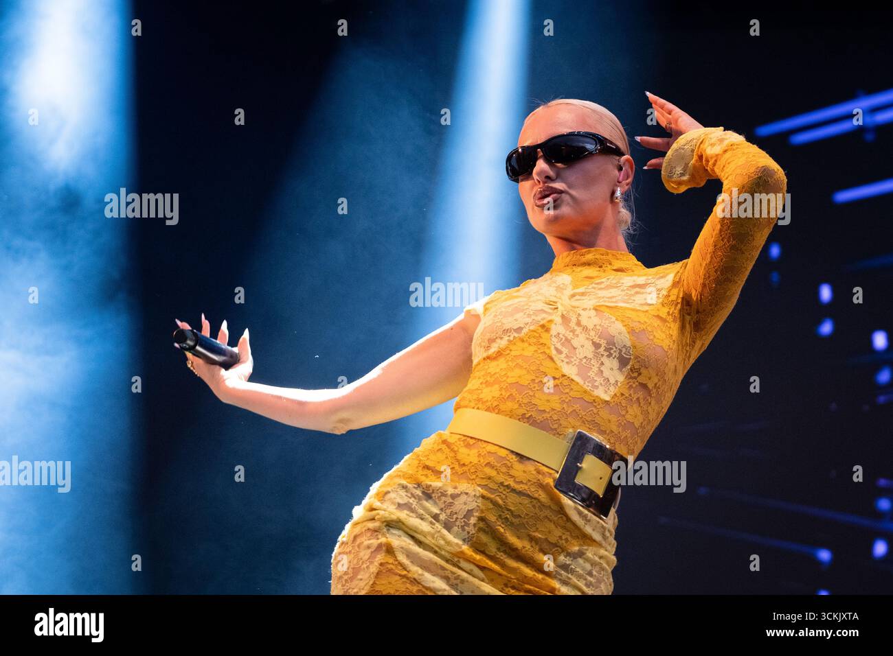 Trondheim, Norway. 23rd, August 2025. The Romanian singer
