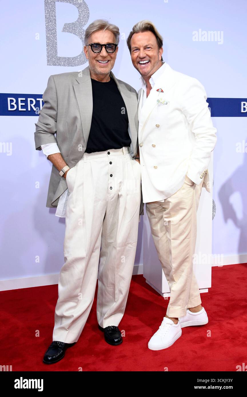 Thomas Rath und Sandro Rath bei der Bertelsmann Party 2025 in der ...