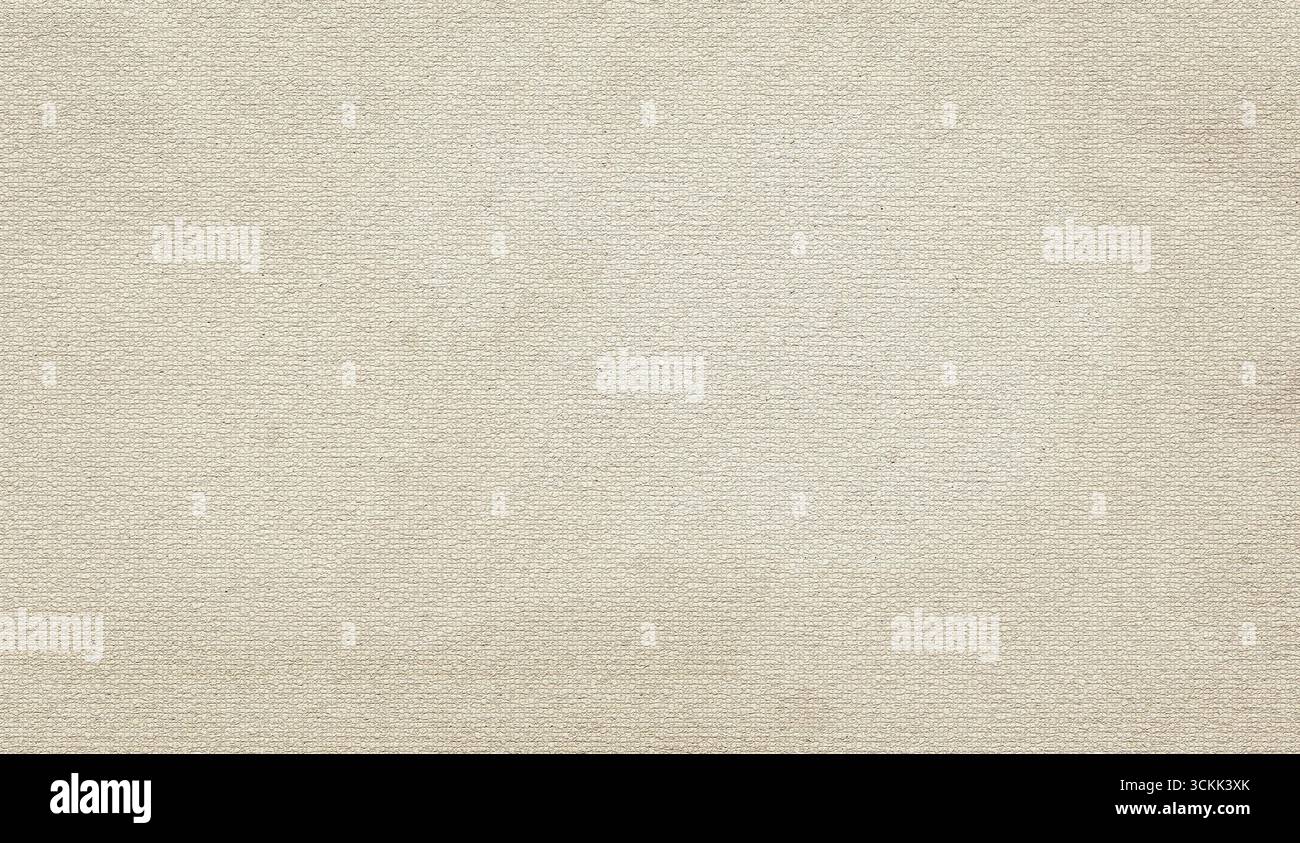 Textured beige plastered wall with decorative geometric embossing Stock Photo