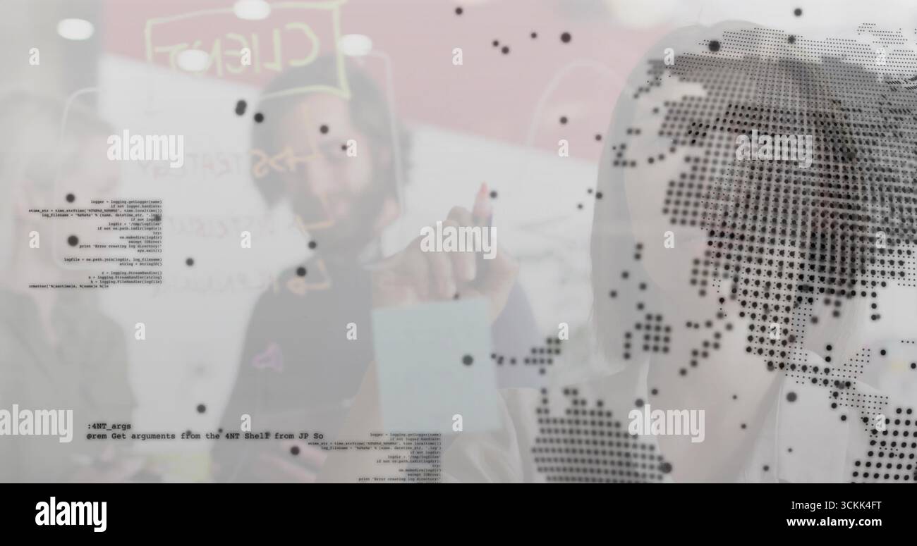 Wall map notes hi-res stock photography and images - Alamy