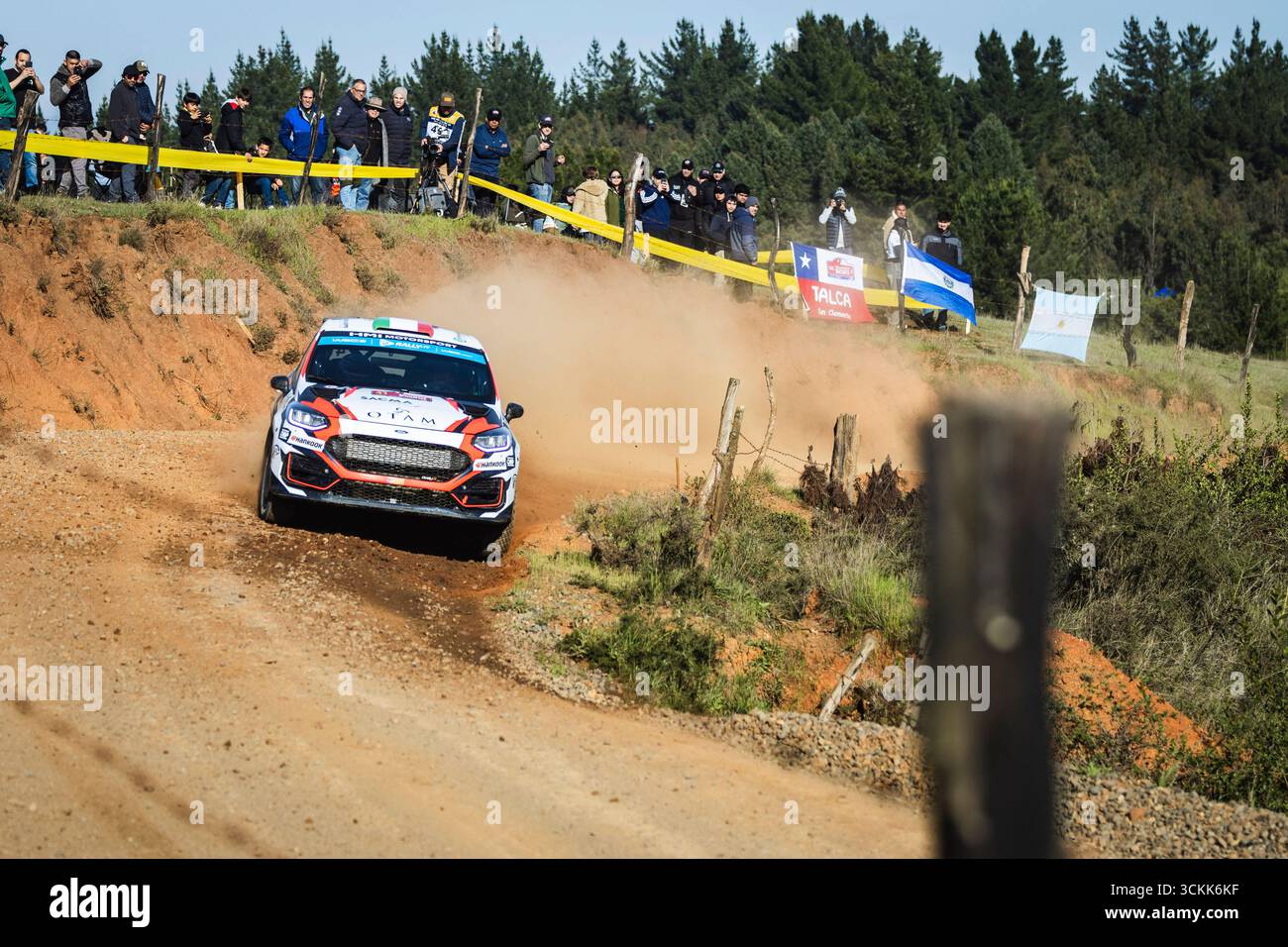 41 Matteo FONTANA, Alessandro ARNABOLDI, Ford Fiesta Rally3, action ...