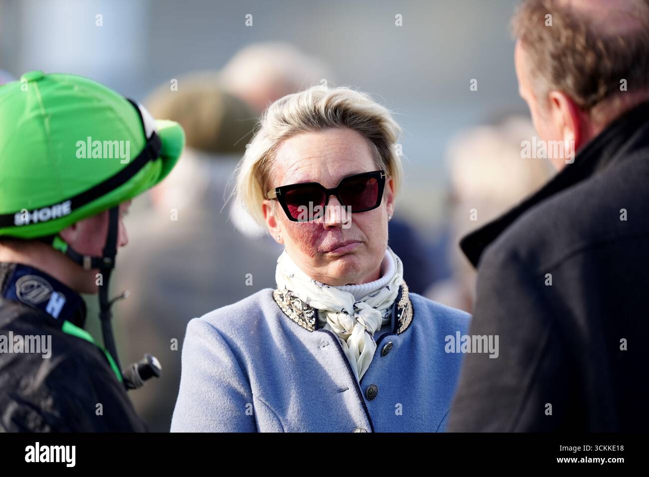 Ruth Carr during Doncaster Cup Day of the Betfred St Leger Festival ...