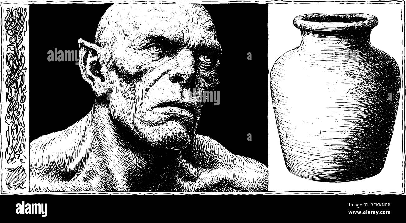 Homunculus drawing Stock Vector Images - Alamy