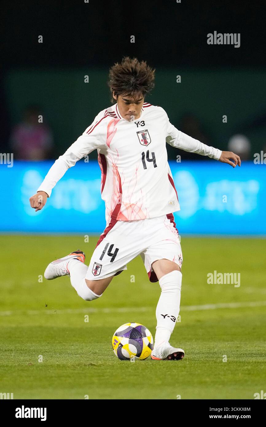 Japan S Junya Ito During An Friendly Soccer Game Against Mexico In Oakland Calif Japans Junya Ito During An Friendly Soccer Game Against Mexico In Oakland Calif Saturday Sept 6 2025 Ap Photojeff Chiu 3CKKX8M