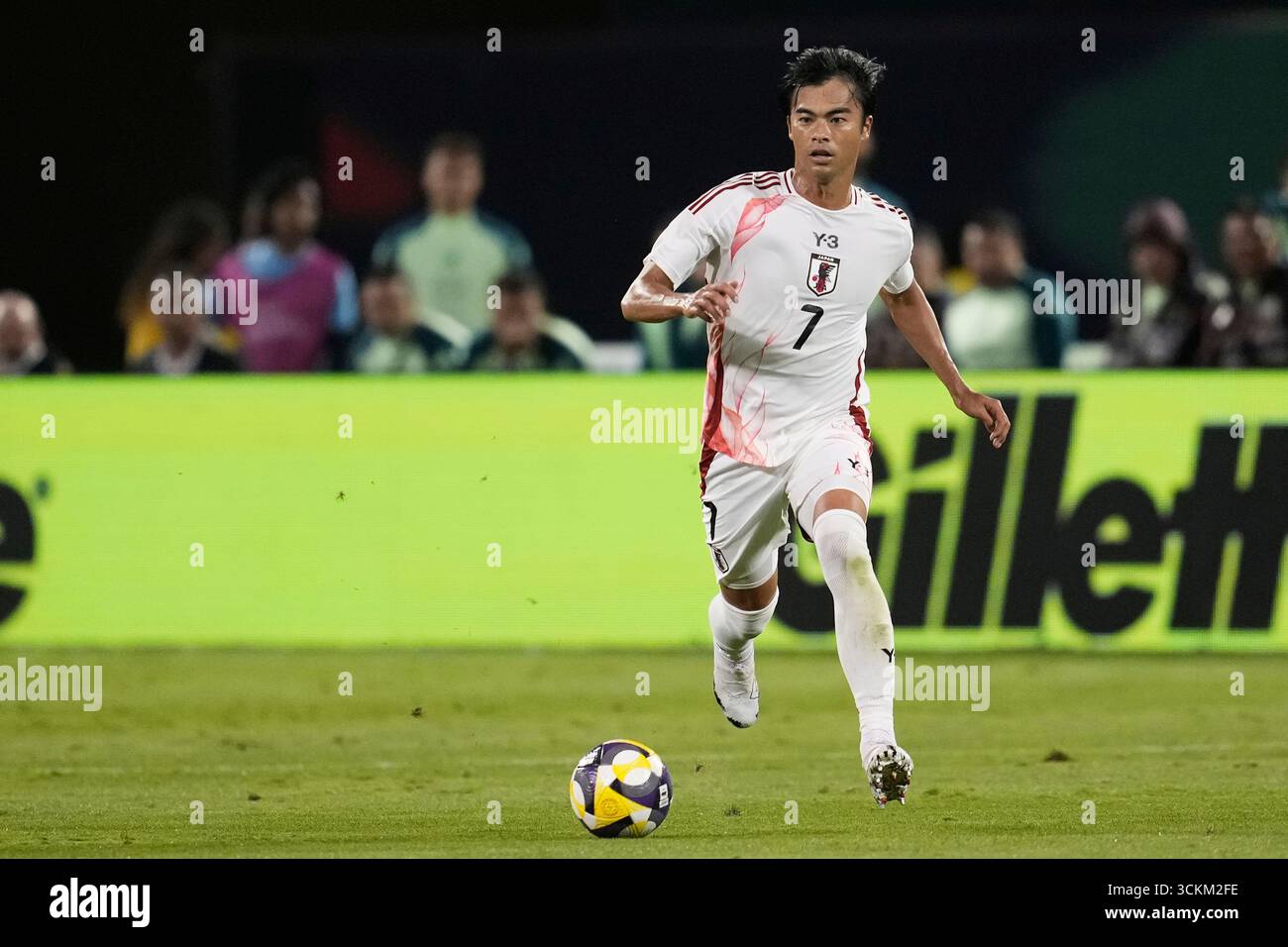 Japan S Kauro Mitoma During An Friendly Soccer Game Against Mexico In Oakland Japans Kauro Mitoma During An Friendly Soccer Game Against Mexico In Oakland Calif Saturday Sept 6 2025 Ap Photojeff Chiu 3CKM2FE