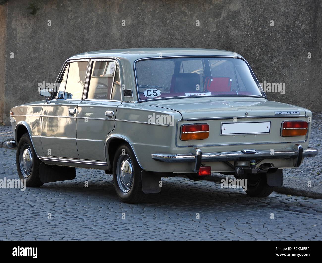 oldtimer from the GDR (DDR), the Wartburg Stock Photo