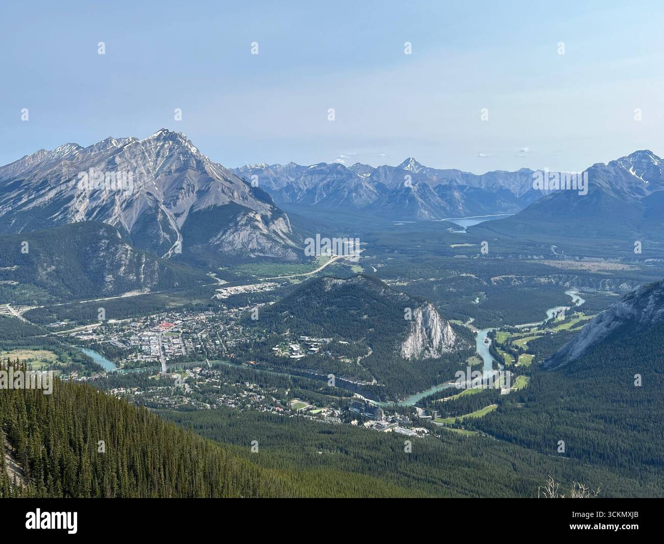 Banff Gondola - Smartphone Captured Stock Image