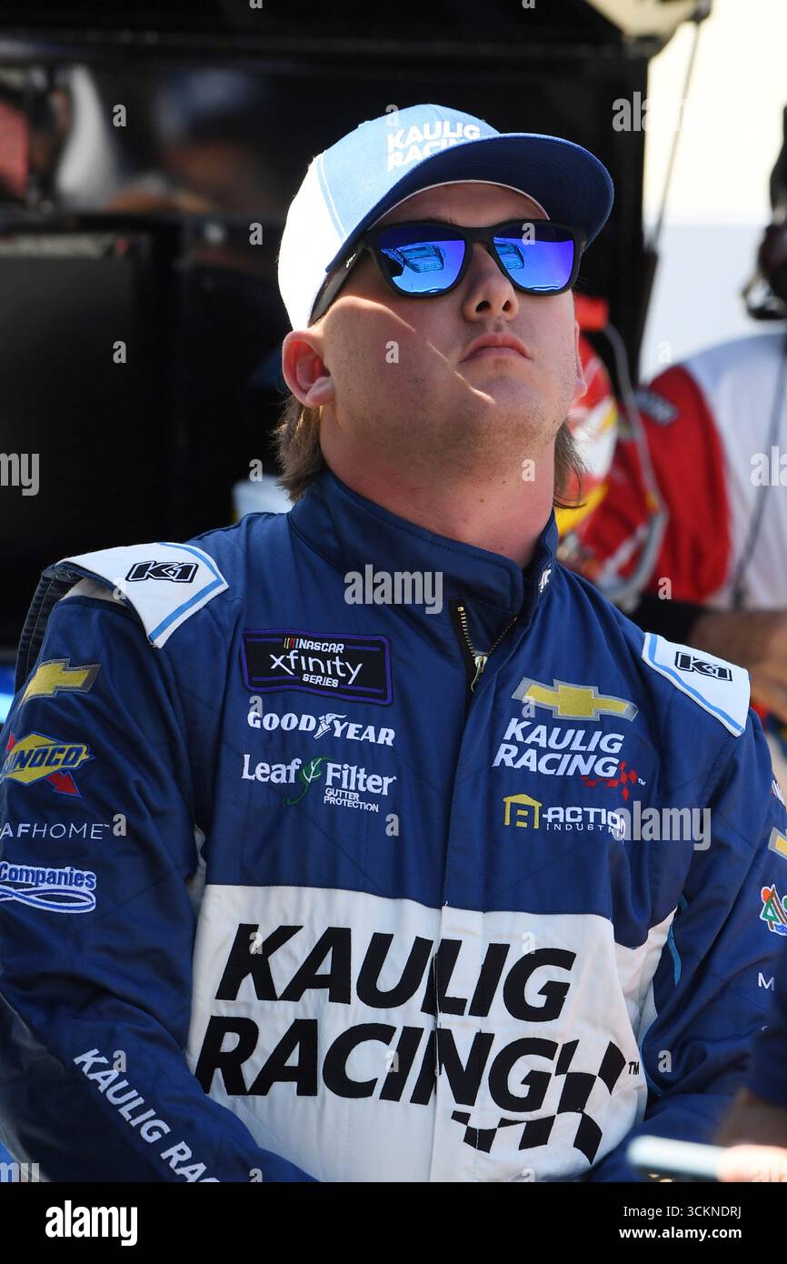 BRISTOL, TN - SEPTEMBER 12: Brenden Queen (#11 Kaulig Racing Action ...