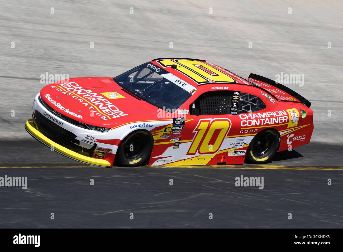 BRISTOL, TN - SEPTEMBER 12: Daniel Dye (#10 Kaulig Racing Champion ...
