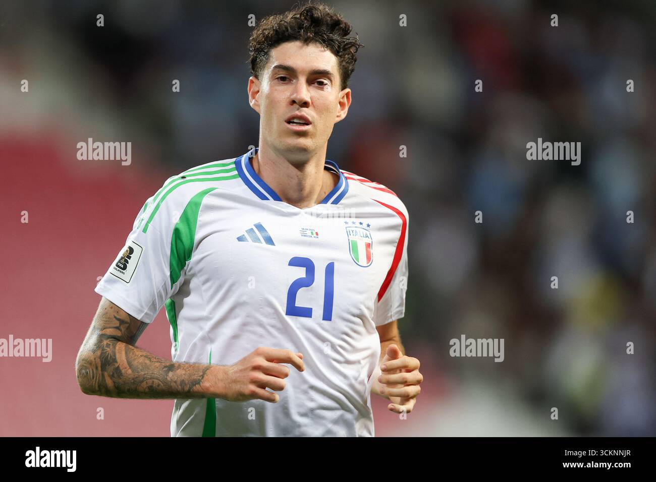 Alessandro Bastoni Of Italy Seen During The European World Cup Alessandro Bastoni Of Italy Seen During The European World Cup Qualifiers 2026 Football Match Between Israel And Italy At Nagyerdei Stadion Final Score Israel 45 Italy 3CKNNJR